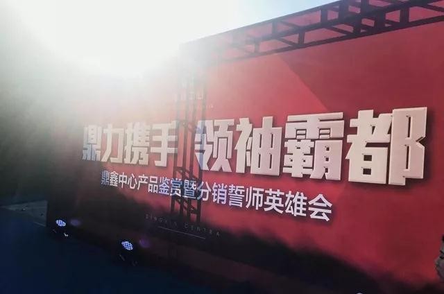 鼎力攜手，領(lǐng)袖霸都！合肥鼎鑫中心產(chǎn)品鑒賞暨分銷誓師英雄會圓滿落幕！